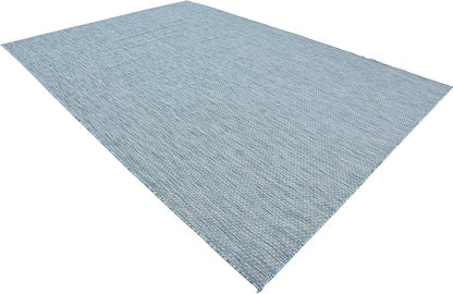 Unique Loom Collection Casual Transitional Solid Heathered Indoor/Outdoor - Image 4