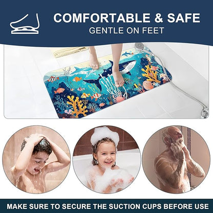 XIYUNTE Baby Bath Mat for Tub Non Slip Kids Bath Mat - Image 8