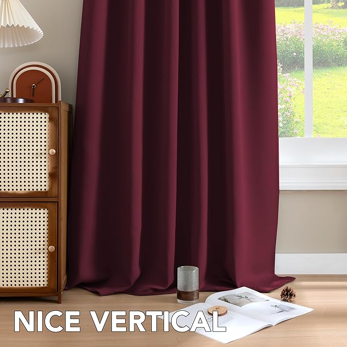 H.VERSAILTEX Christmas Blackout Curtains Thermal Insulated Window Treatment - Image 9
