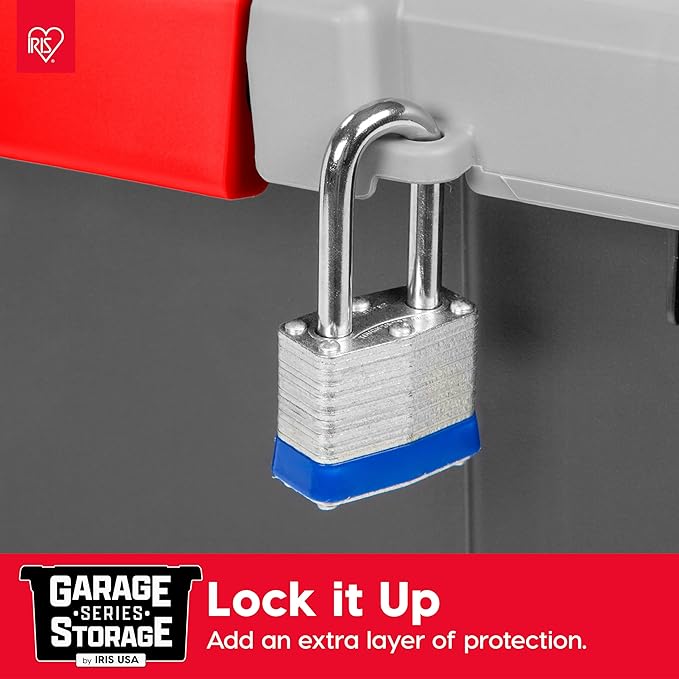 IRIS USA 3 Gallon Lockable Storage Totes - Image 6