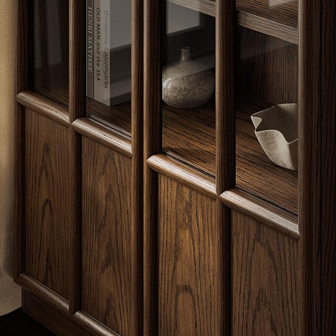 Modway Anwen 79" Wood Display Cabinet - Image 5