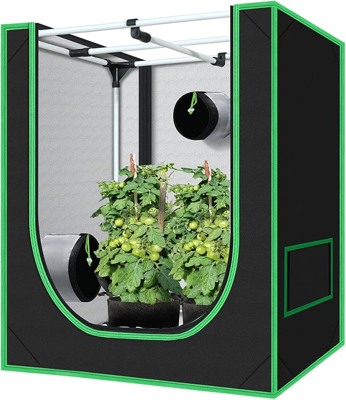 Small Grow Tent for Plants Indoor 18"x30"x36" Mylar Hydroponic Grow Tents by GreenHut