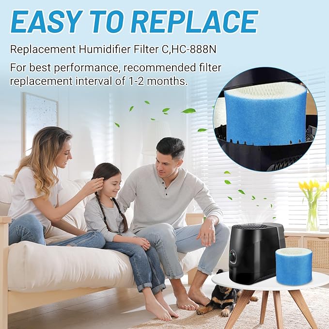 Lemige 6 Pack Upgraded HC888 Series Filters C Compatible - Image 4