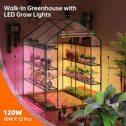 Bstrip Walk In Greenhouse, Indoor Greenhouse - Image 2
