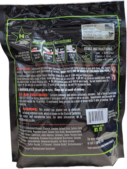Hero Clean Laundry Detergent PACS, Scent 1 - Image 5