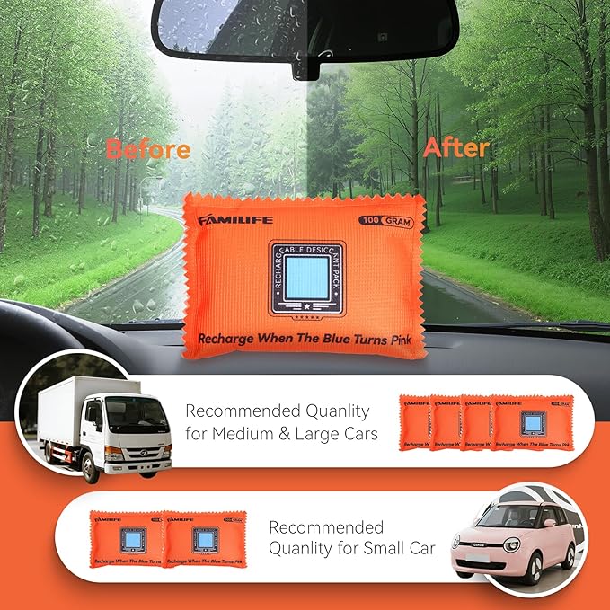 FAMILIFE 100g Rechargeable Desiccant Packs - Image 5