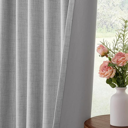 INOVADAY Thermal Sliding Door Curtains 100% Blackout Curtains - Image 5