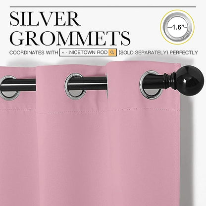 NICETOWN Blackout Curtain Panel Grommet - Image 3