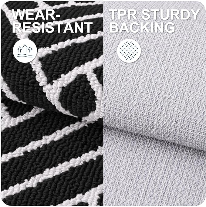 OLANLY Indoor Door Mat, 40x32 Inch, Dirt Resistant and Absorbent, Non-Slip - Image 3