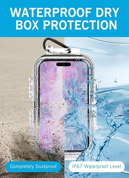 Waterproof Storage Case, Outdoor Sports Survival Equipment Sealed Box Dustproof - Image 2
