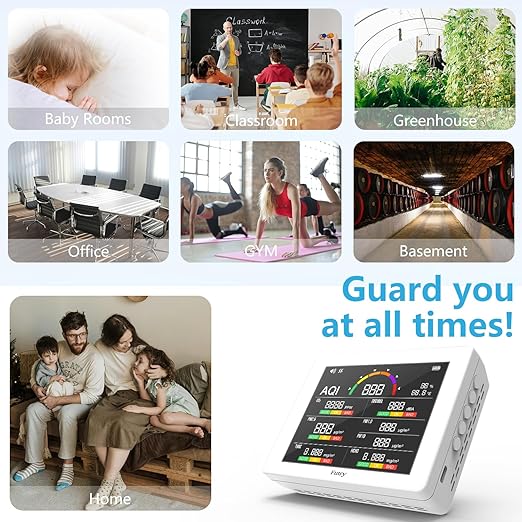 15-in-1 Smart Air Quality Monitor Indoor - Image 6