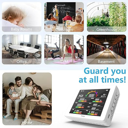 15-in-1 Smart Air Quality Monitor Indoor - Image 6