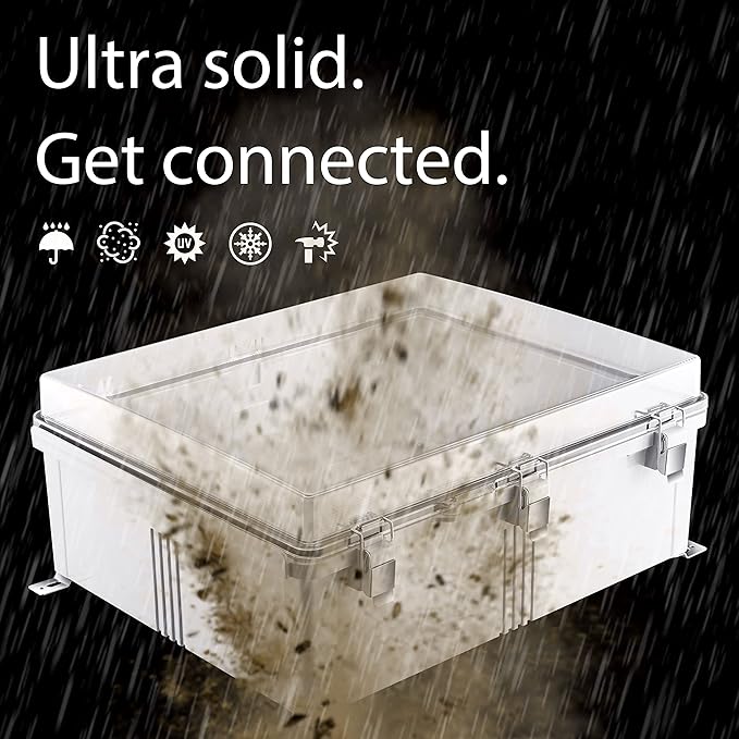 Junction Box, IP67 Waterproof Plastic Enclosure - Image 2
