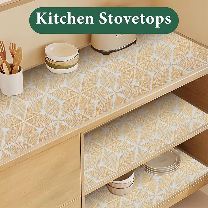 Drawer and Shelf Liner for Kitchen Cabinet: 23.6 in X 20 Ft Waterproof Shelf - Image 3