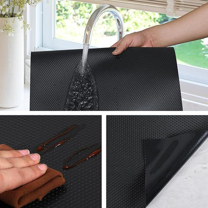 Shelf Liners for Kitchen Cabinets Non Adhesive Drawer Liner for Bathroom - Image 3