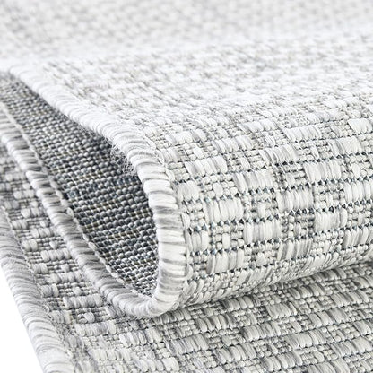 Unique Loom Collection Casual Transitional Solid Heathered Indoor/Outdoor - Image 5