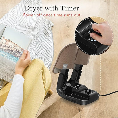 Boot Dryer Shoe Dryer with Timer, leapara Heat Blower Warmer - Image 4