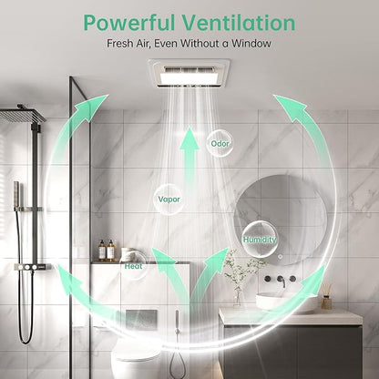 4-in-1 Bathroom Exhaust Fan - Image 4