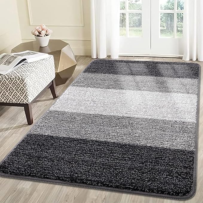 Smiry Dog Door Mat for Muddy Paws, Absorbs Moisture and Dirt, Low-Profile by Smiry