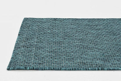 Unique Loom Collection Casual Transitional Solid Heathered Indoor/Outdoor - Image 6