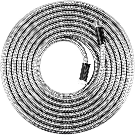 Beaulife Metal Garden Hose 100 ft Flexible No Kink Lightweight RV Drinking by Beaulife