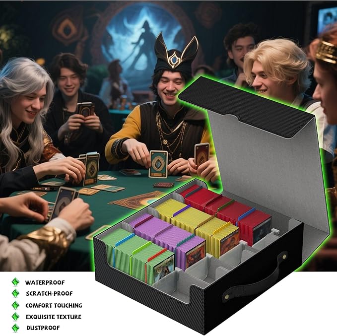 Trading Card Storage Box, MTG Deck Box, Card Storage Box, Bulk Card Storage - Image 2