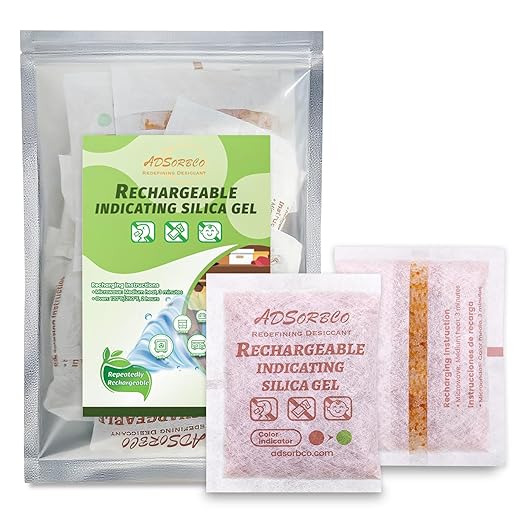 ADSorbco 50 Gram Silica Gel Packets – Desiccant Packs by SorbcoPackagingLLC