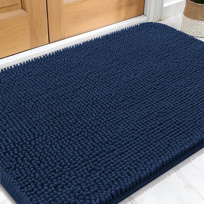 OLANLY Dog Door Mat for Muddy Paws 32x20, Absorbs Moisture and Dirt, Absorbent by OLANLY