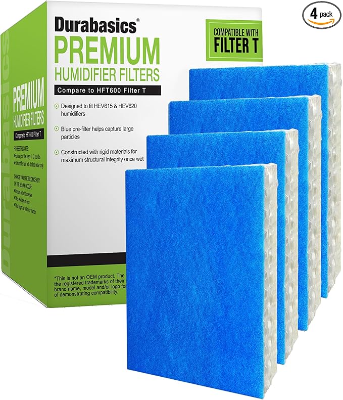 Durabasics Filter Replacements for Honeywell Filter humidifier Filter T by Durabasics