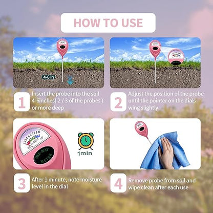 Soil Moisture Meter, Garden Plant Water Meter, Plants Moisture Meter, Lawn Soil - Image 6