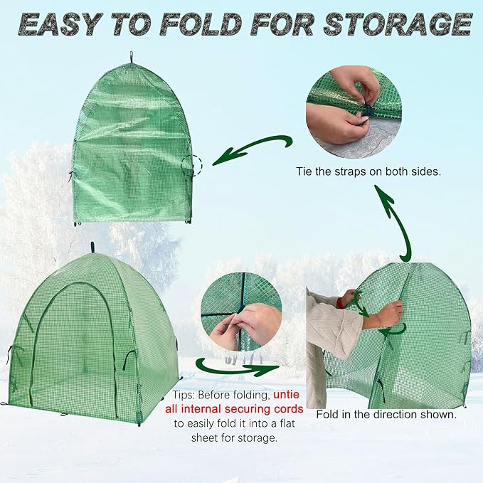 40″*40″*31″ Winter Plant Warm Covers - Image 5