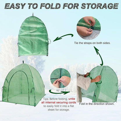 59″*59″*60″ Large Winter Plant Warm Covers - Image 9