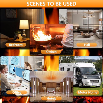 Carbon Monoxide Detectors, Portable Carbon Monoxide Detector, Plug in Wall - Image 2