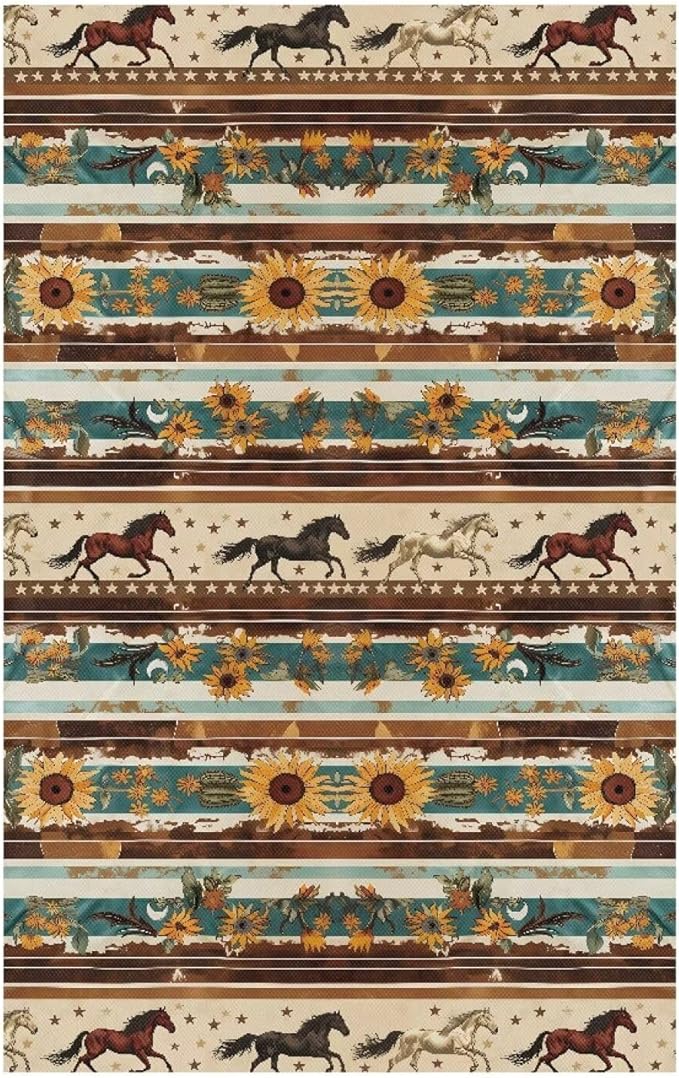 Horse Aztec Print Headrest Cover - Image 6