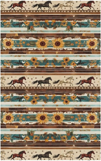 Horse Aztec Print Headrest Cover - Image 6