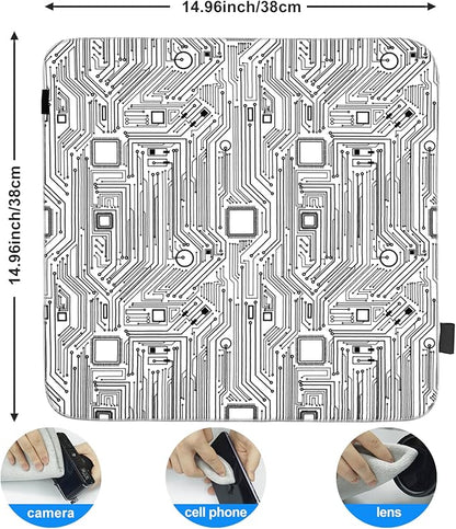 15 in Camera Wrap with Pouch, Lens Protective Wrap, Anti-scratch Anti-dust - Image 2