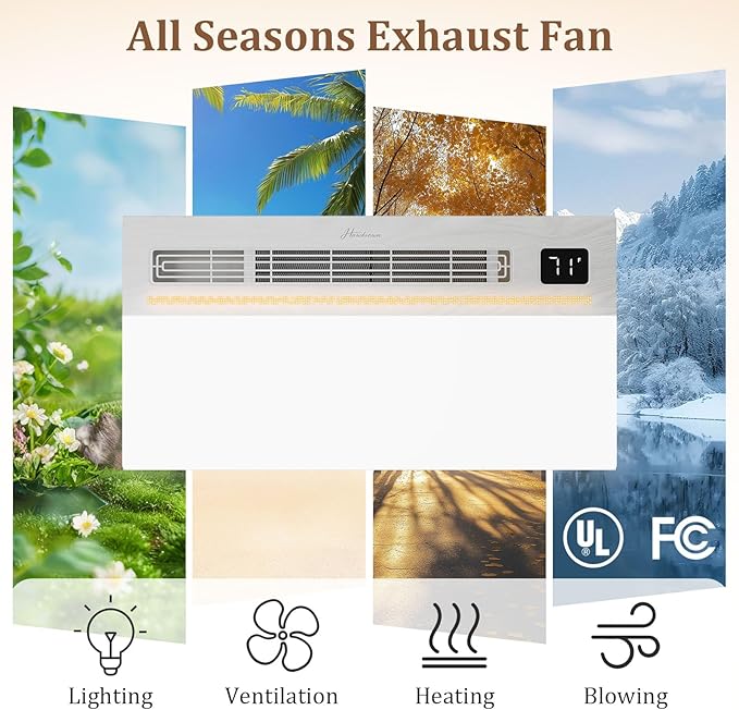 4 in 1 Bathroom Exhaust Fan - Image 8