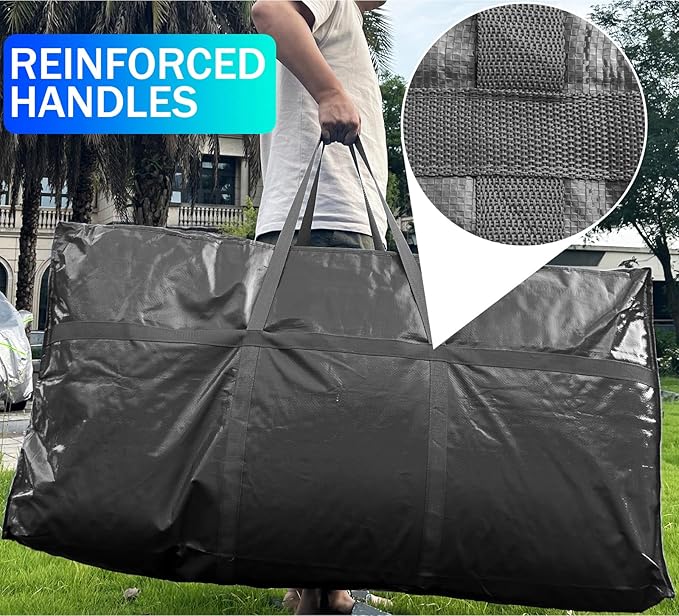 66 Gallon Extra Large Storage Bags, Huge Moving Bags Heavy Duty - Image 4