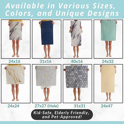 Enkosi Loofah Non-Slip Shower Mat - Image 5