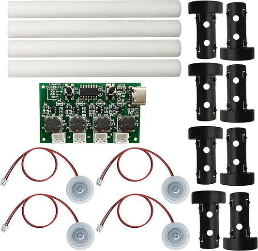 1 in 4 DC5V Humidifieration Atomization Disc Kit Type-C Interface Humidifier by WelcometoSazkJere