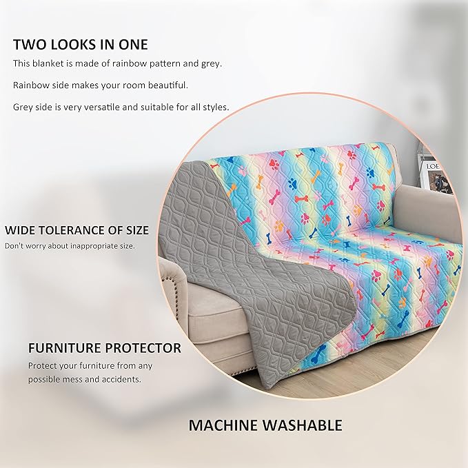 Waterproof Dog Bed Covers for Couch Protection Dog Pet Blanket Furniture - Image 4
