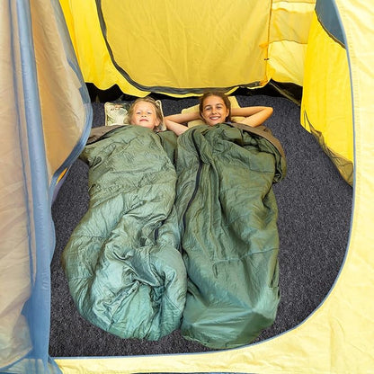 Camping Tent Carpet Mat 6.5x5 Ft Waterproof Rug Liner - Image 2