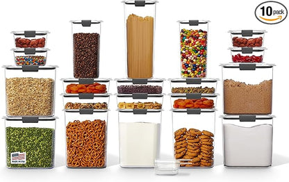 Rubbermaid Brilliance BPA-Free Airtight Food Storage Containers by Rubbermaid