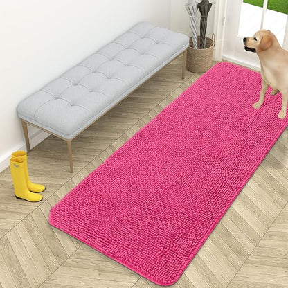 OLANLY Dog Door Mat for Muddy Paws 59x24, Absorbs Moisture and Dirt, Absorbent by OLANLY