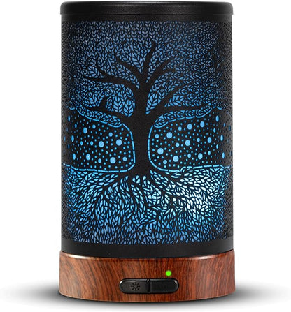 Aromatherapy Essential Oil Diffuser 150ml- Electric Cool Mist Aroma Diffuser by EQUSUPRO