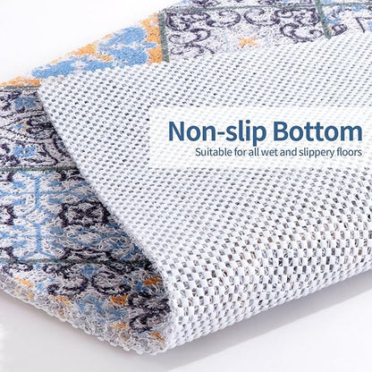 HOMBYS Square Shower Mat Non Slip 27x27 in, Shower Mat - Image 4