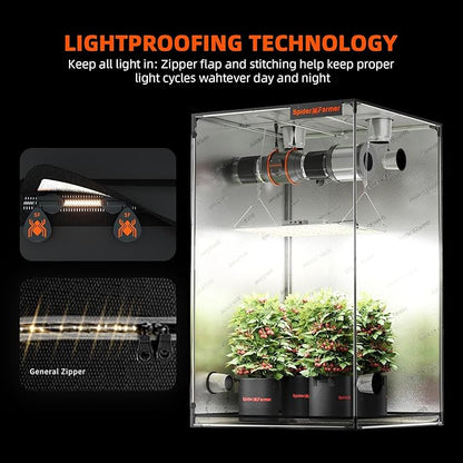 Spider Farmer 3x2 Grow Tent 2025 New, - Image 5