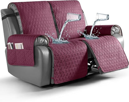 TAOCOCO 100% Waterproof Recliner Cover, Non-Slip Washable Reclining Couch Cover by TAOCOCO