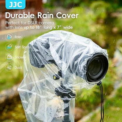 DSLR Camera Rain Cover JJC Rain Coat Sleeve Protector - Image 2