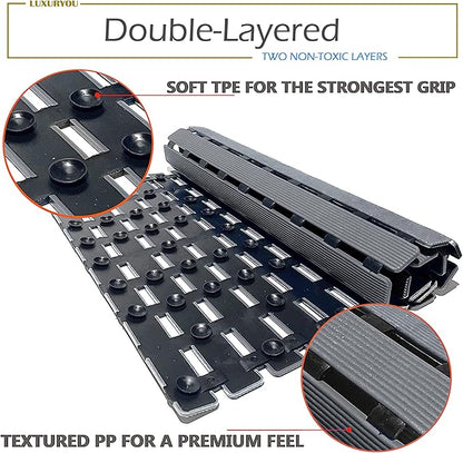 Non Slip Bathtub Mat | Double-Layered Shower Floor Mat - Image 2